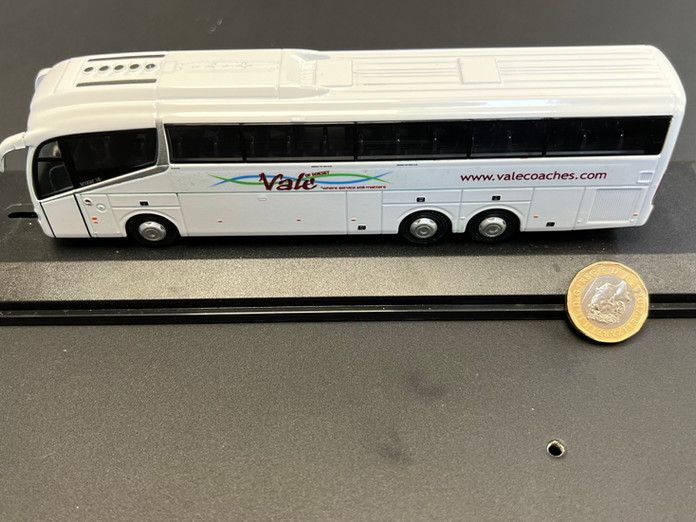 Toy Coach, Vale Coaches, Vehicle Graphics, Bespoke Graphics