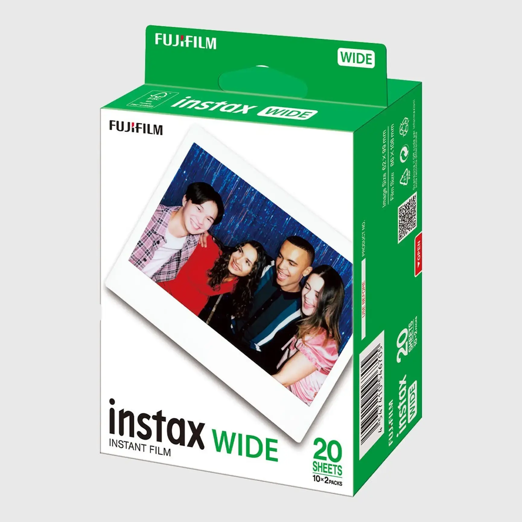 instax™ WIDE film Twin Pack (20 Shots)