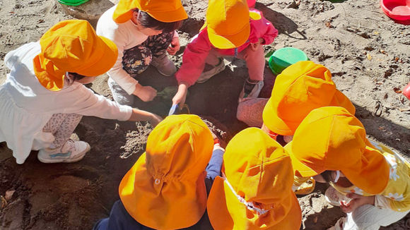 しおどめ保育園京急蒲田駅前のこどもたち