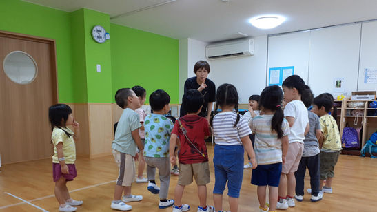 ふれあいしおどめ保育園の子どもたち