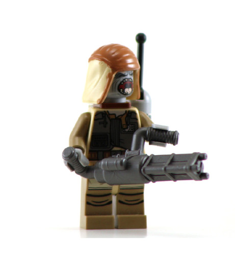 MINIGUN BARREL Custom Minifig Weapon! bigkidbrix