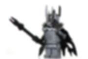 LORE SAURON Custom Printed Building Brick Figure!