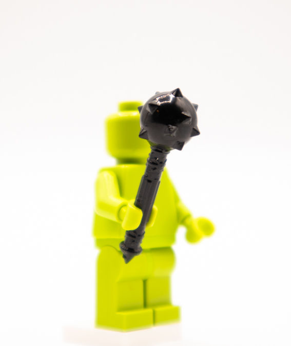 Thumbnail: SPIKED MACE for Custom Printed Building Brick Figure!