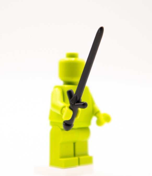 Thumbnail: FIRE BRAND SWORD Custom Minifig Weapon! Medieval