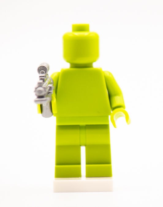 Thumbnail: E-11 Custom Blaster for Minifigs!