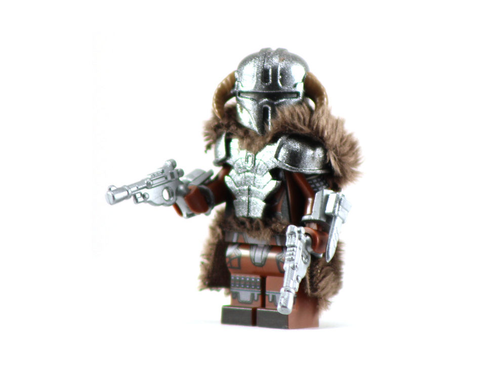 Thumbnail: VALKYRIE MANDO STORMBRINGER Custom Printed Building Brick Figure!