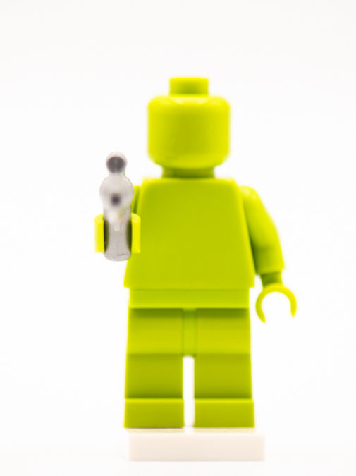 Thumbnail: WATT TAMBER lime green figure holding silver gun