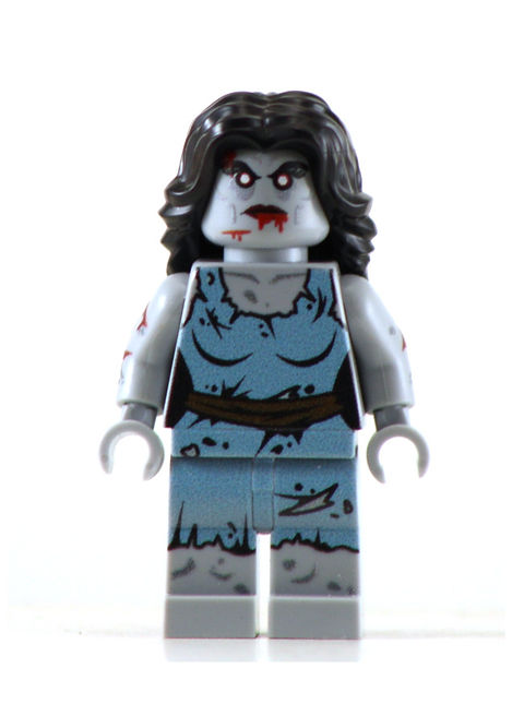 ゲームキャラクター brick ZOMBIE Ms. Zelda Custom Printed Building Brick Figure! | bigkidbrix