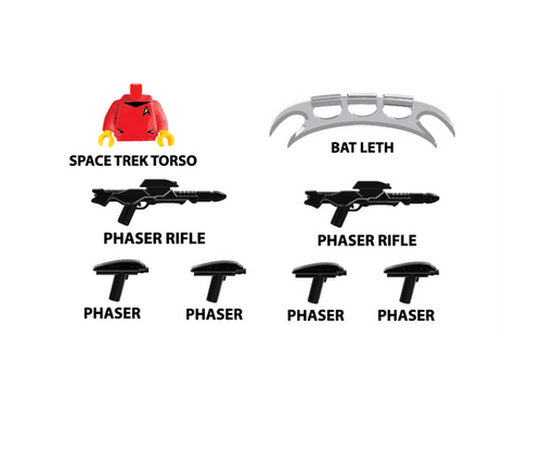 Space Trek (BLACK) Weapons Pack | bigkidbrix