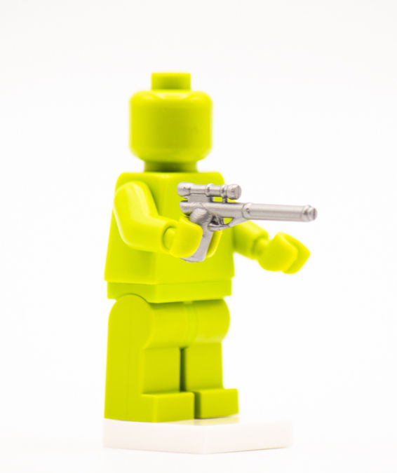 Thumbnail: Minifigure holding a Mandalorian Ripper blaster