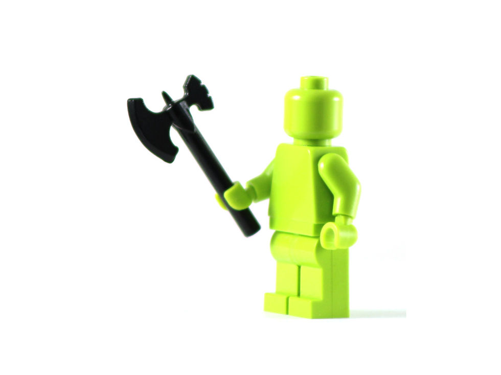Thumbnail: AXE EDGE for Custom Printed Building Brick Figure!