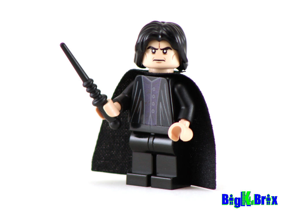 SEVERUS SNAPE Custom Printed & Inspired Lego Harry Potter Minifigure