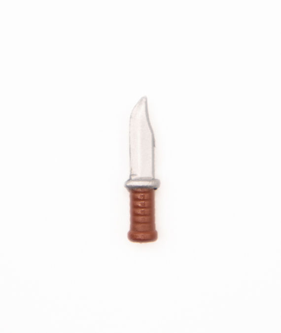 Thumbnail: OVERMOLD Bowie Knife for Custom Printed Building Brick Figure!