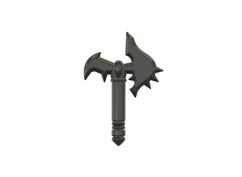 Thumbnail: AXE UNDEAD for Custom Printed Building Brick Figure!