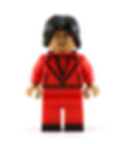 Thumbnail: THRILLER VIDEO MICHAEL J. Custom Printed Building Brick Figure!