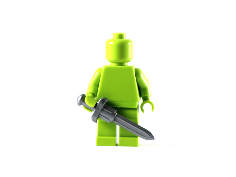 Thumbnail: BARBARIAN SWORD for Custom Printed Building Brick Figure!