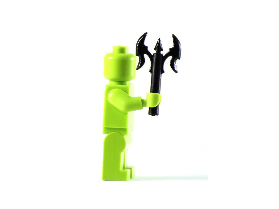 Thumbnail: AXE WICKED for Custom Printed Building Brick Figure!