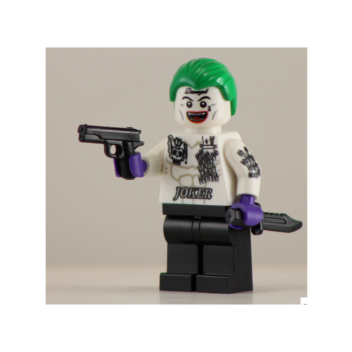 JOKESTER S. SQUAD Custom Printed Building Brick Figure! | bigkidbrix