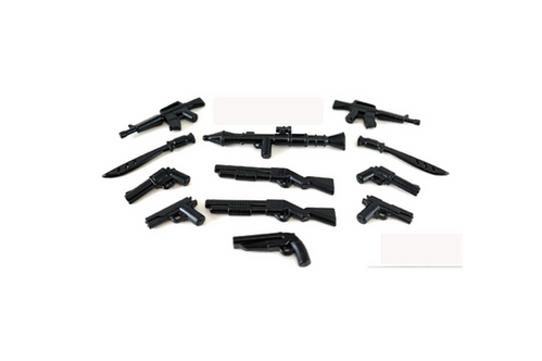 Modern Weapons (BLACK) Pack | bigkidbrix