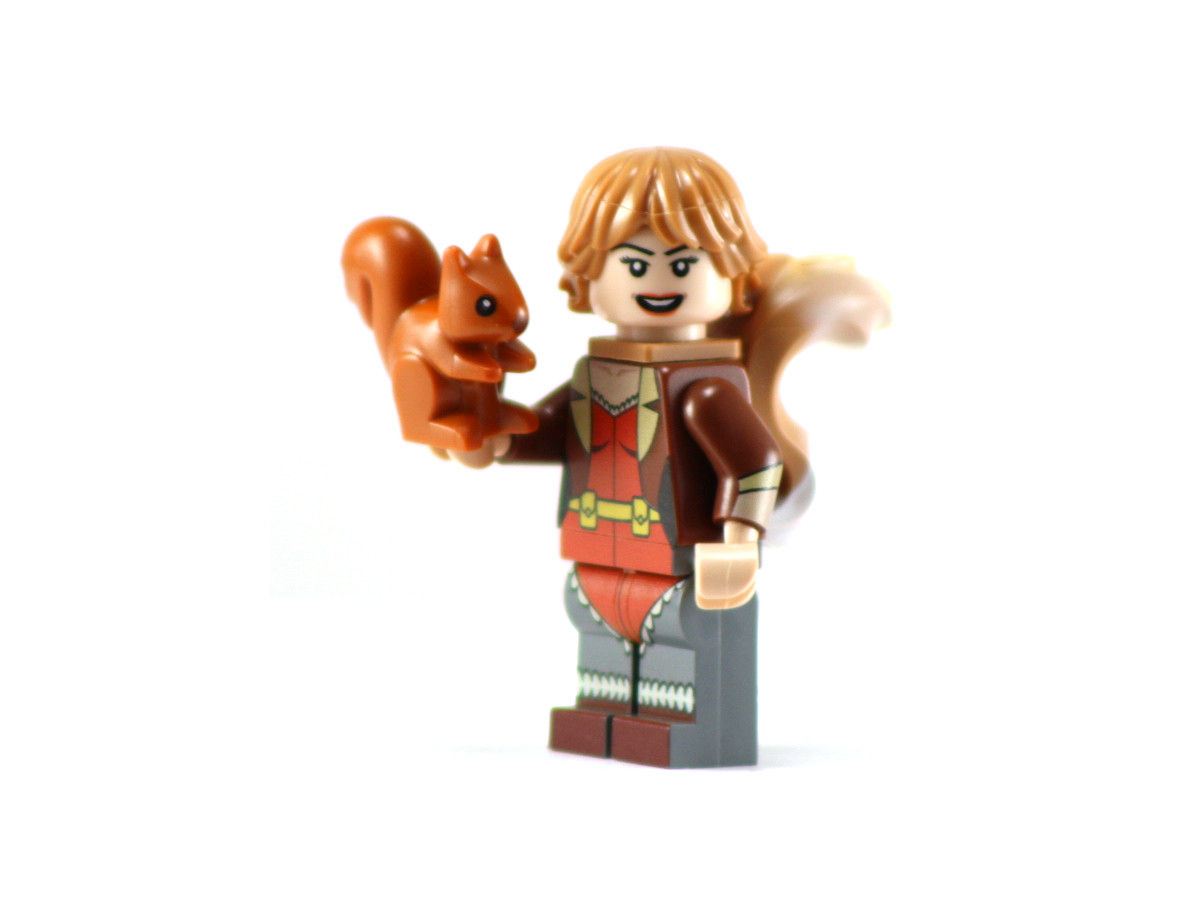 SHE SQUIRREL Custom Printed Building Brick Figure!