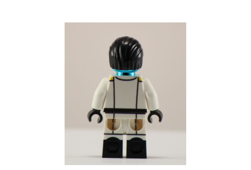 Thumbnail: ADMIRAL THRONE CHROME BLUE Custom Printed Building Brick Figure!