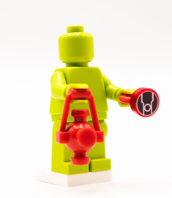Thumbnail: RED LANTERN & RING Set for RED Lantern Corps Minifig!