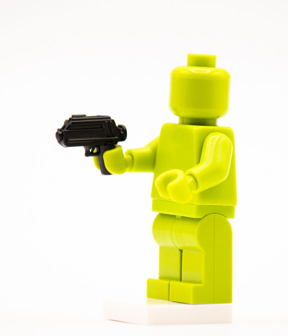 Thumbnail: DC17 Blaster Custom for Minifigs!