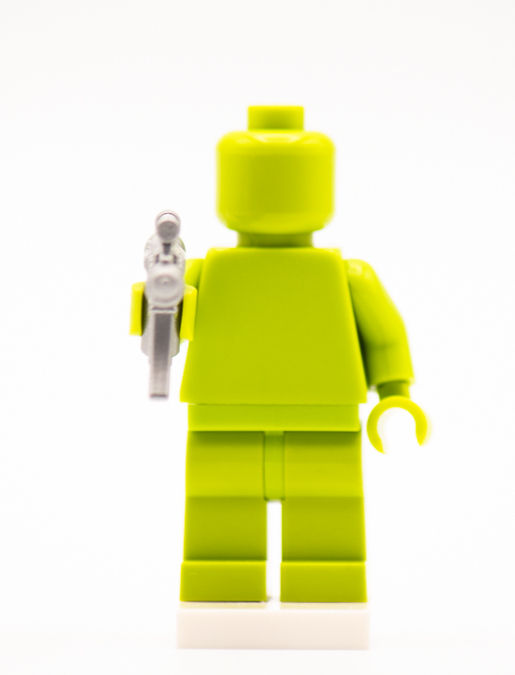 Thumbnail: GEKKO BLASTER Custom for Minifigs!