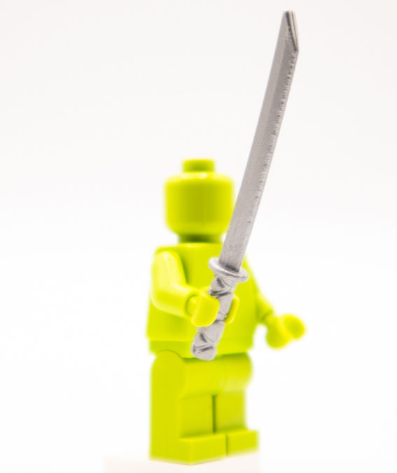 Thumbnail: KATANA Sword for Custom Printed Building Brick Figure!