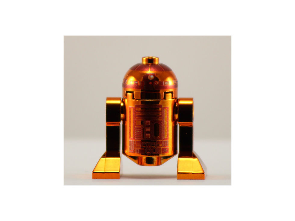 Thumbnail: CHROME ASTRO DROIDS Custom Printed Building Brick Figures!