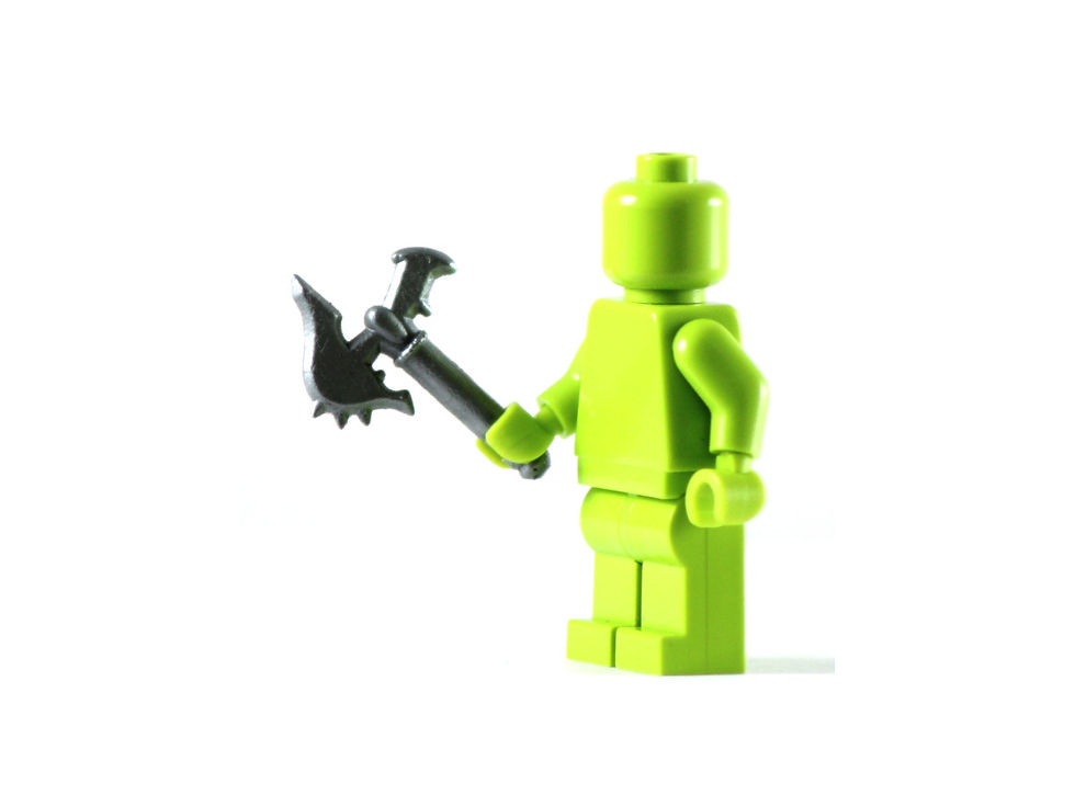 Thumbnail: AXE UNDEAD for Custom Printed Building Brick Figure!