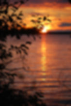 A scenic sunset used in our digital signage solutions