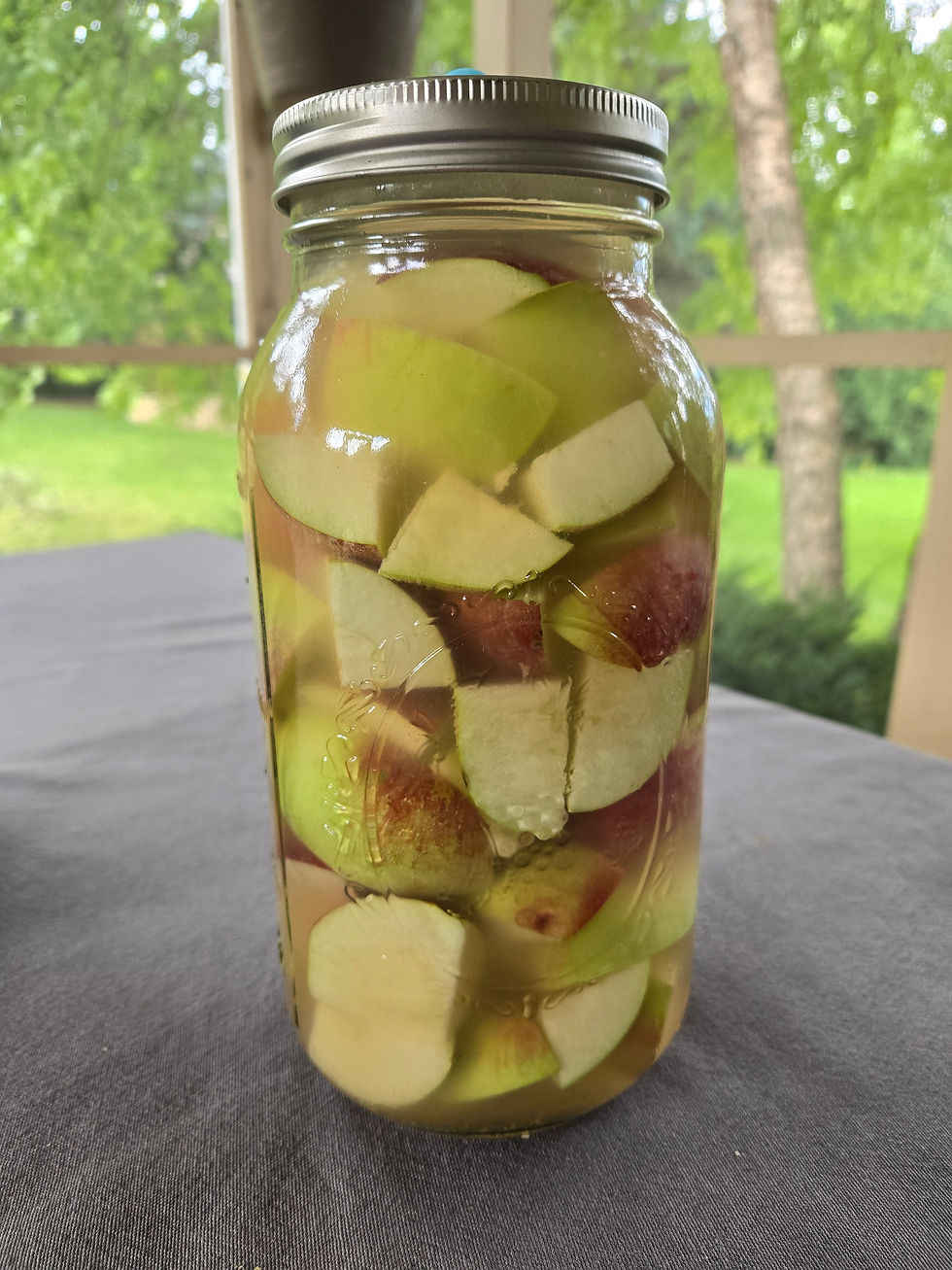 New Recipe: Fermented Apples