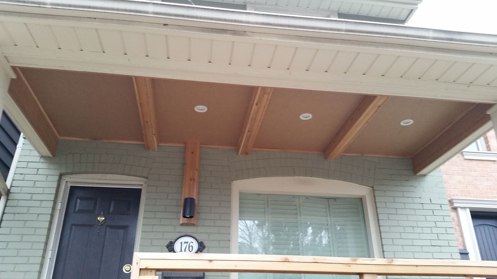 will construct - porch roof