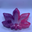 Thumbnail: Purple & pink holographic weed leaf ashtray