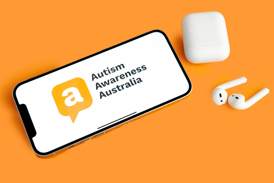 Commercial photographer Sydney advertising image of family for Autism Awareness Australia