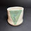 Thumbnail: White with mint detail wobble cup