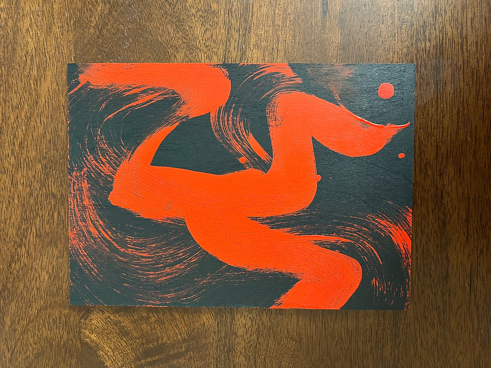 Thumbnail: Assorted 5"x7" paintings