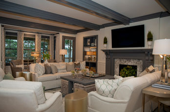 Image of living room at the Lake House