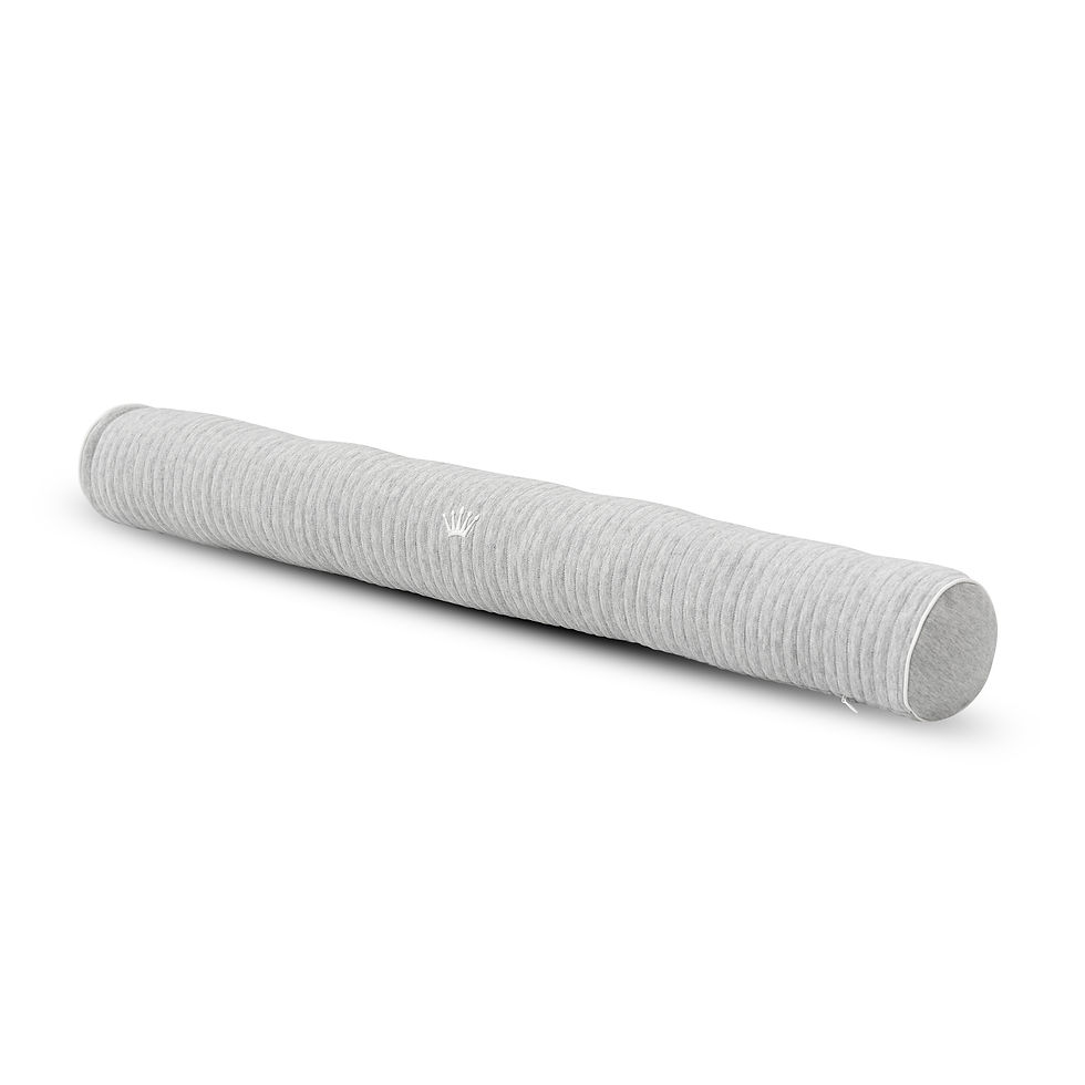 Thumbnail: 9904841 grey bolster pillow for cot/playpen