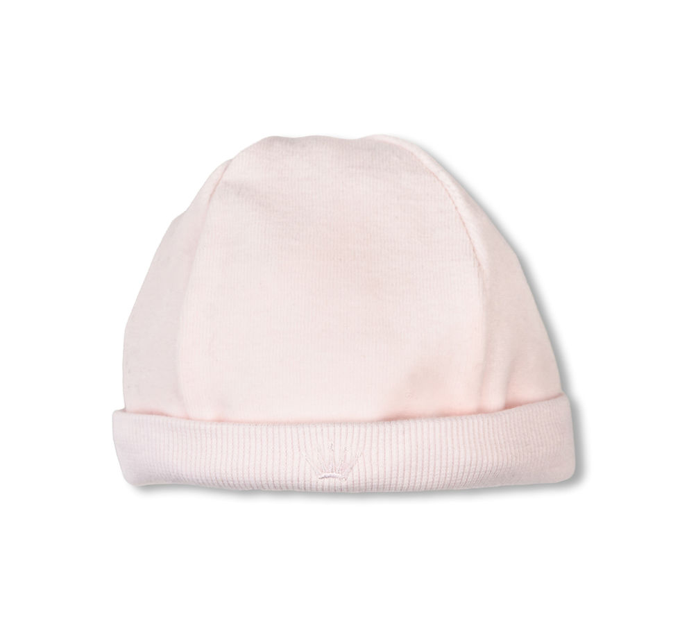 Thumbnail: 9906022 First ANGEL blush pink velvet gift set