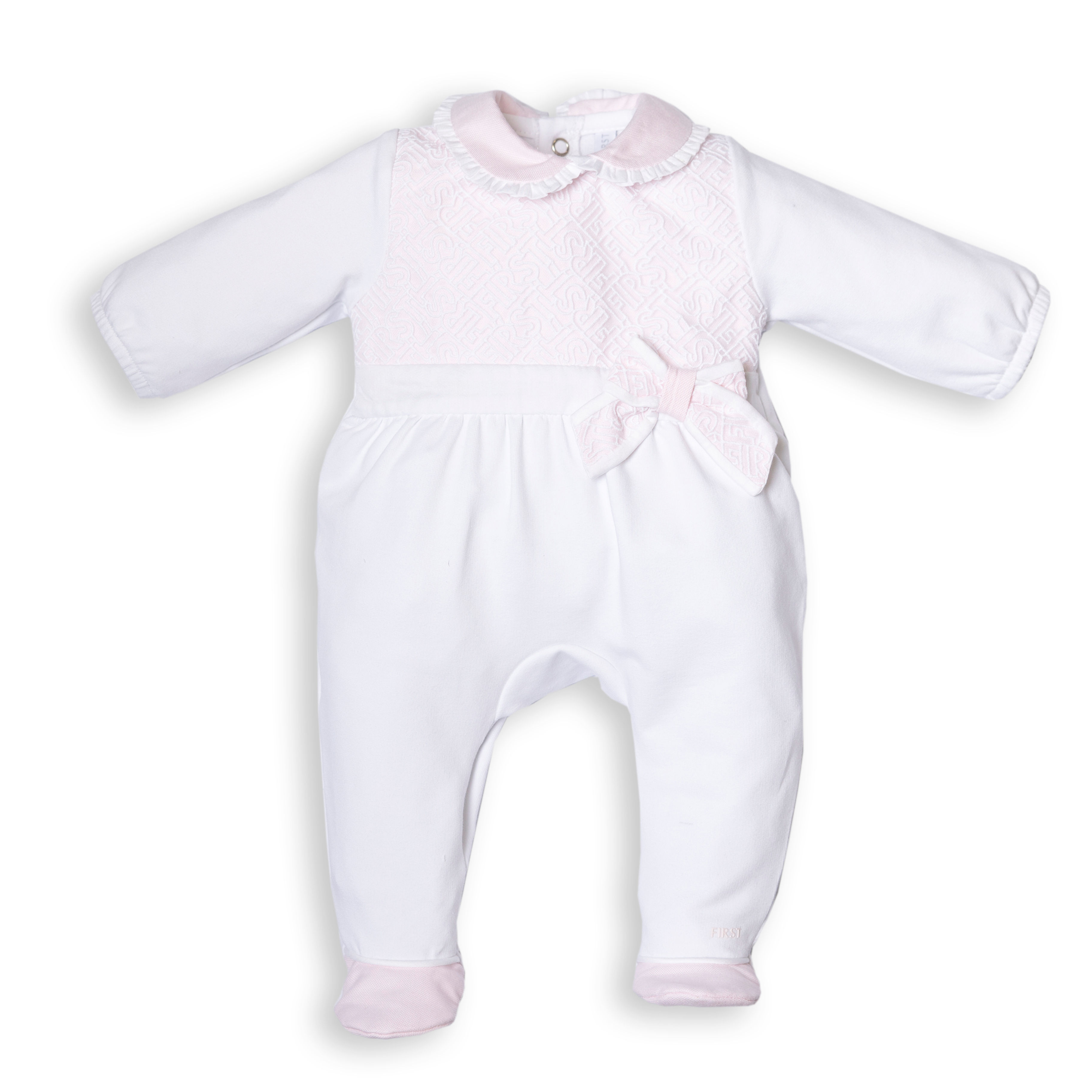 6003103 white/pink rompersuit
