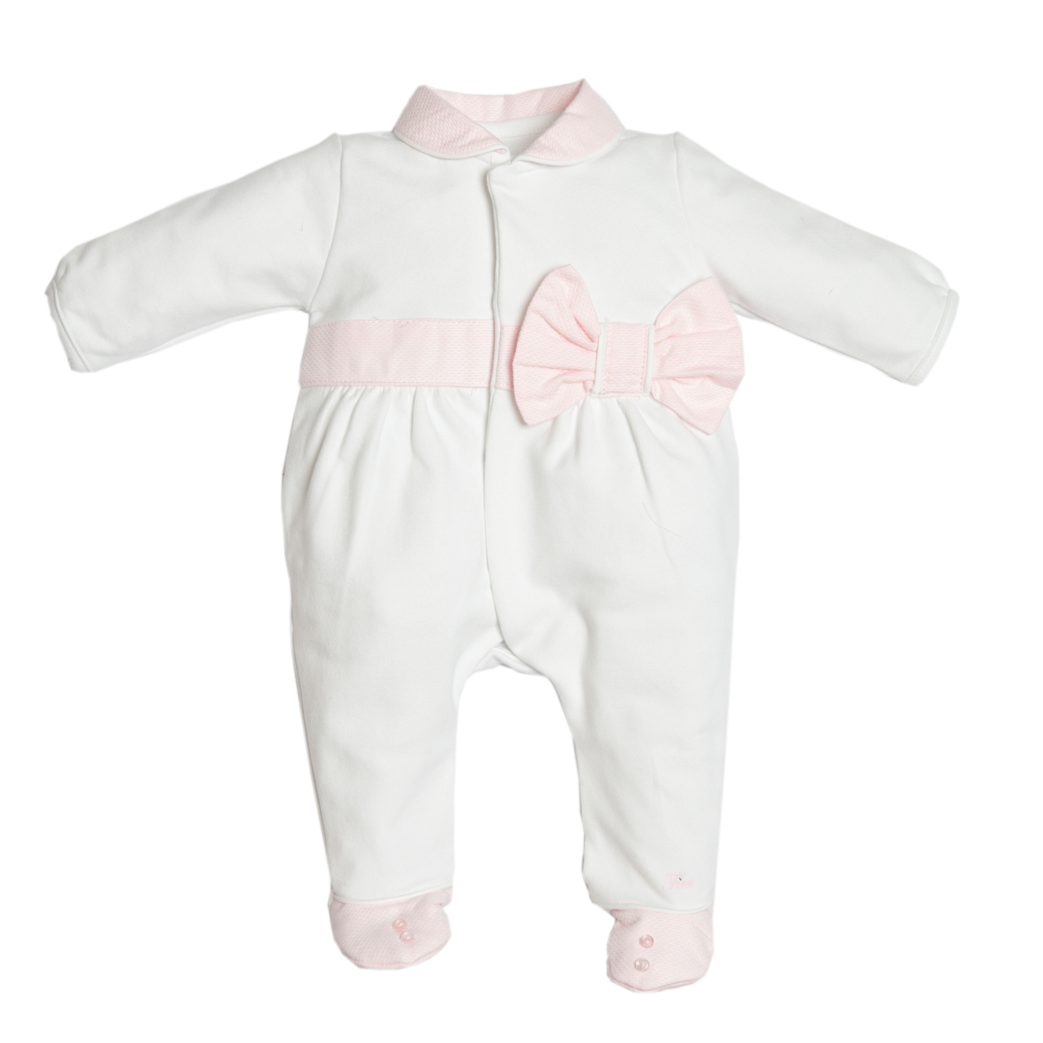 5003103 white & pink rompersuit