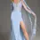 Thumbnail: Jovani Illusion Lace Overlay Gown with Plunging Neckline 07399