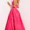 Thumbnail: Jovani Strapless Ball Gown with Rhinestone Bow Accents 47096