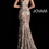 Thumbnail: Jovani 63516 Copper Gold Embellished Mother of the Bride Gown