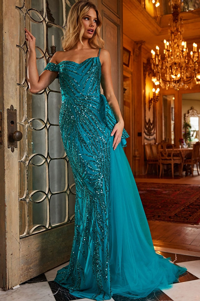 Thumbnail: Jovani 23777 - Sweetheart Sheath Dress