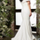 Thumbnail: Jovani JB07135 Ivory Off the Shoulder Sheath Bridal Gown