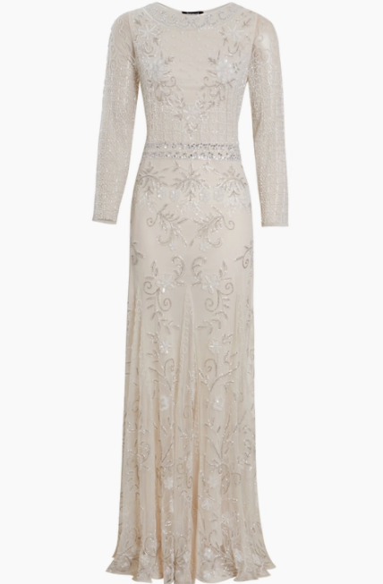 Thumbnail: Grace Embellished Modest Wedding Dress