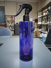 400 ml Lacivert silindir şişe - GöçTürk kozmetik  ambalaj 